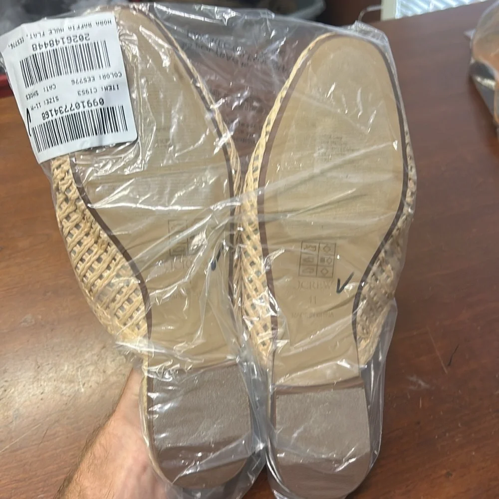 J Crew Woven mule flats CI953